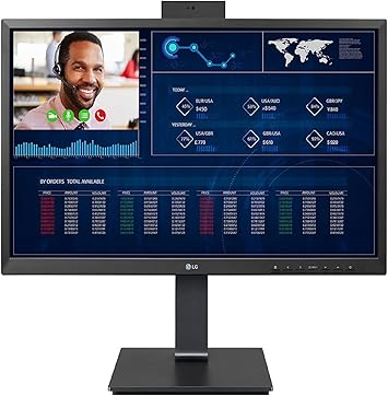 LG 24CQ651W-BP - Thin Client - All-in-one - 1 x Pentium N6005 Monitor: LED 23.8