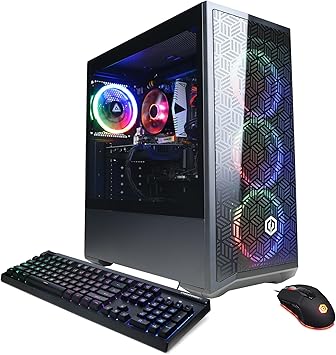 CyberPowerPC Gamer Xtreme VR Gaming PC, Intel Core i5-14400F 2.5GHz, GeForce RTX 4060 8GB, 16GB DDR5, 2TB PCIe Gen4 SSD, WiFi Ready & Windows 11 Home (GXIVR8060A20)