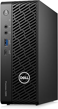 Dell Precision 3000 3260 Workstation - Intel Core i7 Dodeca-core (12 Core) i7-12700 12th Gen 2.10 GHz - 16 GB DDR5 SDRAM RAM - 512 GB SSD - Ultra Small,Black