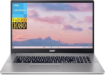 acer 2023 Newest Chromebook 317 Laptop | Intel Celeron N4500 | 17.3