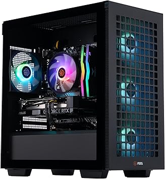 ABS Aeolian-M Aqua High Performance Gaming PC – Intel i5 13400F - GeForce RTX 4060-16GB DDR4 3200MHz - 1TB M.2 NVMe SSD – AAMA134004060