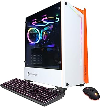 CyberpowerPC Gamer Xtreme VR Gaming PC, Intel i9-13900KF 3.0GHz, GeForce RTX 4070 Ti 12GB, 16GB DDR5, 2TB NVMe SSD, Wi-Fi Ready & Windows 11 Home (GXiVR8720A), White