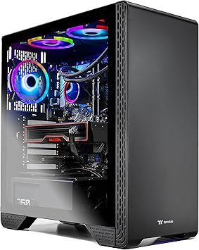 Skytech Siege 3.0 Gaming PC Desktop – Intel i9-10900K 3.7GHz, AMD 6800XT 16G GDDR6, 1TB NVMe, 16G DDR4 3000, 750W Gold PSU, 360mm AIO, AC Wi-Fi, Windows 10 Home 64-bit