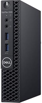 Dell OptiPlex 3060 Micro PC with Intel Core i3-8100T 3.1 GHz, 8GB RAM, 128GB SSD