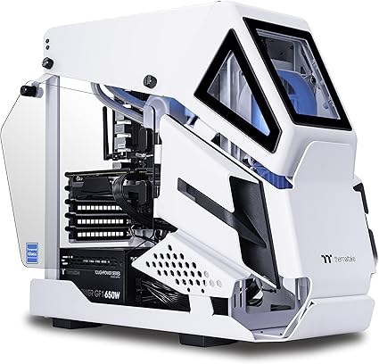 Thermaltake LCGS AH-360S AIO Liquid Cooled Gaming PC (AMD Ryzen 5 5600X 6-core,ToughRam DDR4 3600Mhz 16GB RGB,NVIDIA GeForce RTX 3060, NVMe 1TB M.2, Win 10 Home) AHW2-B550-A36-LCS