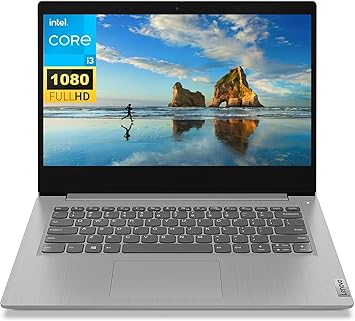 Lenovo Ideapad 3i 14 Inch FHD Laptop, Intel Core i3-1115G4 (Up to 4.1 GHz), 12GB RAM, 512GB SSD, Intel UHD Graphics, WiFi 6, Portable College Laptop, Thin and Light, Win 11 S, with Cleaning Brush