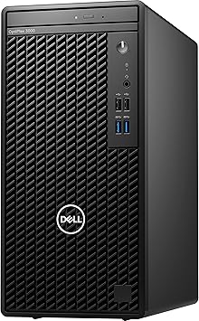 Dell OptiPlex 3000 Desktop Computer - Intel Core i5 12th Gen i5-12500 Hexa-core (6 Core) 3 GHz - 16 GB RAM DDR4 SDRAM - 512 GB M.2 PCI Express NVMe 3.0 x4 SSD - Tower - Black