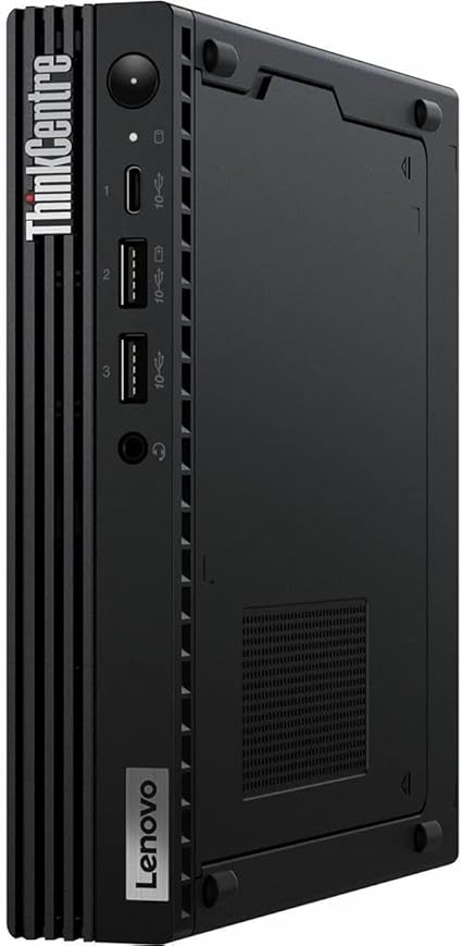 Lenovo ThinkCentre M90q Gen 3 Tiny Desktop Computer, Intel Core i7-12700 2.1GHz, 16GB RAM, 512GB SSD, Windows 11 Pro, Black