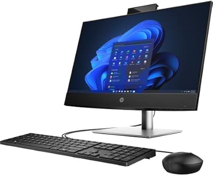 HP Business Desktop ProOne 440 G9 All-in-One Computer - Intel Core i5 12th Gen i5-12500 Hexa-core (6 Core) 3 GHz - 8 GB RAM DDR4 SDRAM - 256 GB NVMe M.2 PCI Express SSD - 23.8