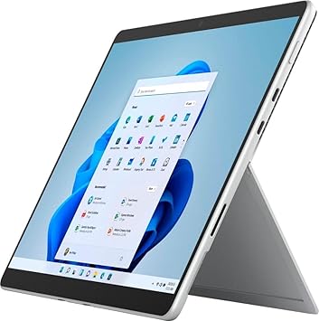 Microsoft Surface PRO-8 Commercial Tablet (EBX-00003) 13-inch Touchscreen Pixelsense (2880x1920) i5-1145G7 8GB RAM 512GB SSD Windows 10 Professional Platinum