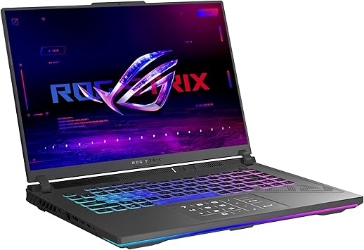 ASUS ROG Strix G16 (2024) Gaming Laptop, 16” 16:10 FHD 165Hz Display, NVIDIA® GeForce RTX™ 4060, Intel® Core™ i9-13980HX, 16GB DDR5, 1TB PCIe Gen4 SSD, Wi-Fi 6E, Windows 11, G614JV-AS94