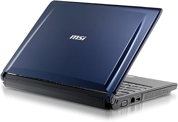 MSI EX300-024US 13.3-Inch Laptop (2.0 GHz Intel Centrino 2 P7350 Processor, 4 GB RAM, 250 GB Hard Drive, 256 MB ATI HD3450 Graphics, Vista Premium) Blue