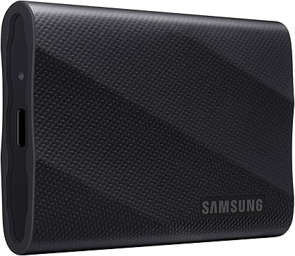 SAMSUNG T9 Portable SSD 4TB, USB 3.2 Gen 2x2 External Solid State Drive, Seq. Read Speeds Up to 2,000MB/s for Gaming, Students and Professionals,MU-PG4T0B/AM, Black (Pack of 1)