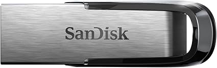 SanDisk 128GB Ultra Flair USB 3.0 Flash Drive - SDCZ73-128G-G46, black