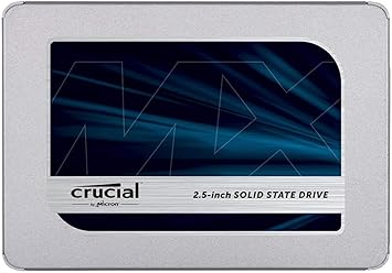 Crucial MX500 1TB 3D NAND SATA 2.5 Inch Internal SSD, up to 560MB/s - CT1000MX500SSD1