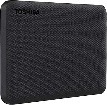 Toshiba Canvio Advance 2TB Portable External Hard Drive USB 3.0, Black - HDTCA20XK3AA