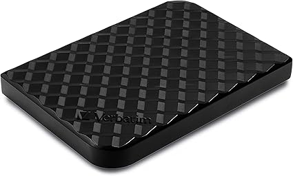 Verbatim 512GB Portable SSD External Hard Drive Store ‘n’ Go USB 3.2 Gen 1 USB-C Adapter Included - External Solid State Drive