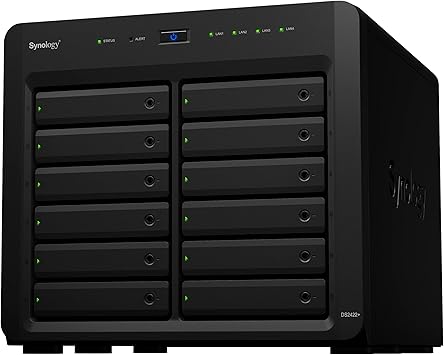 Synology DiskStation 12 Bay DS2422+ Quad Core CPU with 4GB Memory (Diskless)