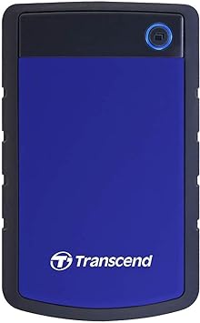 Transcend 4TB USB 3.1 Gen 1 StoreJet 25H3B SJ25H3B Rugged External Hard Drive TS4TSJ25H3B Blue