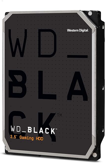 Western Digital 500GB WD Black Performance Internal Hard Drive HDD - 7200 RPM, SATA 6 Gb/s, 64 MB Cache, 3.5