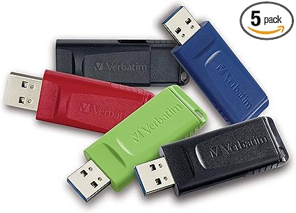 Verbatim Store 'n' Go USB Flash Drive- 5 Pack