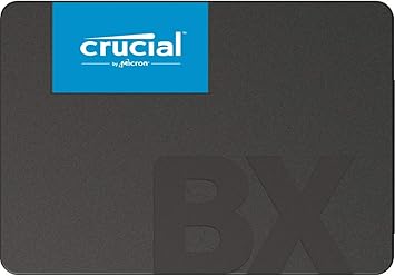 Crucial BX500 2TB 3D NAND SATA 2.5-Inch Internal SSD, up to 540MB/s - CT2000BX500SSD1Z