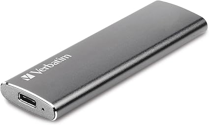 Verbatim 240GB Vx500 External SSD, USB 3.1 Gen 2 - Graphite