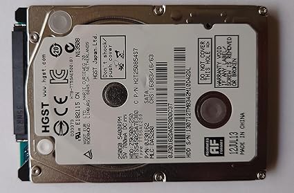 2.5 Inch 250GB SATA HDD OEM HITACHI - Z5K500-250 0J30162 DA5280 Cmpatible with Laptops, PS3 Slim