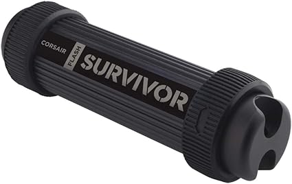 Corsair CMFSS3B-512GB Flash Survivor Stealth 512GB USB 3.0 Flash Drive, black