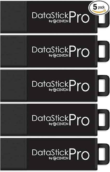 Centon S1-U3P6-64G-5B MP Valuepack USB 3.2 Gen1 Datastick Pro (black)