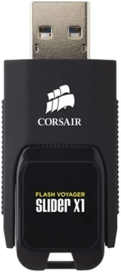 Corsair CMFSL3X1-64GB Flash Voyager Slider X1 64GB USB 3.0 Flash Drive