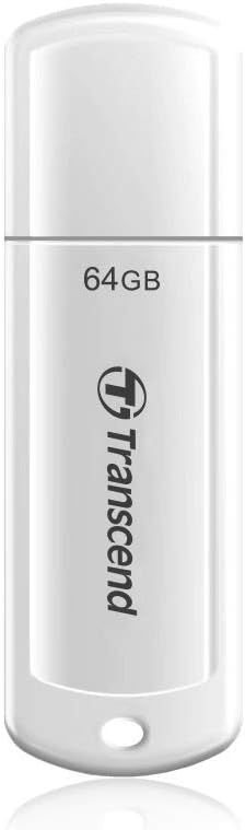 Transcend ‎TS64GJF730 64GB JetFlash 730 USB3.1 Flash Drive, White