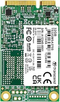 Transcend TS32GMSA370S 32GB SATAIII mSATA SSD 370S Internal Solid State Drive