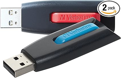 Verbatim 64GB V3 USB 3.0 2pk