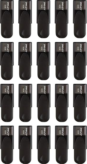 PNY 32GB Attaché 4 USB 2.0 Flash Drive 20-Pack