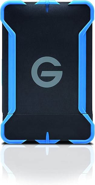 G-Technology 1TB G-DRIVE ev ATC Portable External Hard Drive with tethered USB 3.0 cable - All-Terrain Drive Solution - 0G03614-1