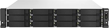 QNAP TS-h1887XU-RP-E2336-32G-US 18 Bay 2U Rackmount Hybrid NAS with Intel® Xeon® Processor, Dual 10GbE, ZFS Storage for Virtualization and Data-Intensive Enterprise Applications