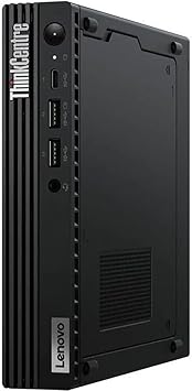 Lenovo ThinkCentre M90q Gen 3 Tiny Desktop Computer, Intel Core i5-12500 3.0GHz, 16GB RAM, 256GB SSD, Windows 11 Pro, Black