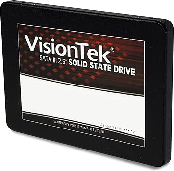 VisionTek 240GB PRO 7mm 2.5 Inch SATA III Internal Solid State Drive with 3D TLC NAND Technology for Desktop Computers, Laptops and Mac Systems (901167)