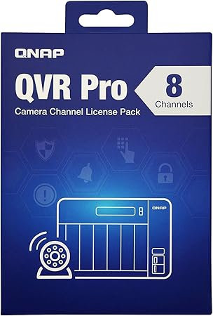 QNAP LIC-SW-QVRPRO-8CH 8 Channel license (QVR Pro Gold is required)