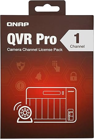 QNAP LIC-SW-QVRPRO-1CH 1 Channel License (QVR Pro Gold is Required)