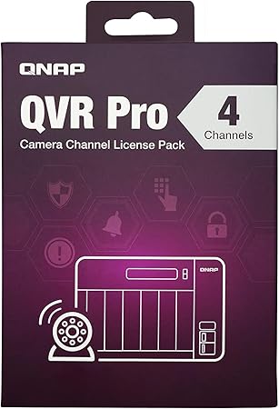 QNAP LIC-SW-QVRPRO-4CH 4 Channel license (QVR Pro Gold is required)