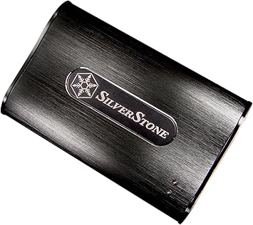 SilverStone MS02B 2.5-Inch USB 2.0 Hard Drive Enclosure (Black)