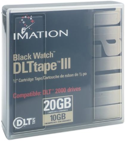 Imation 84980238293 Black Watch DLTtape III (1-Pack)