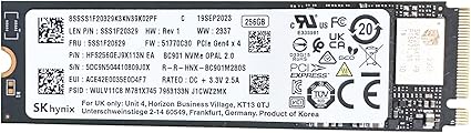 OEM SK HYNIX HFS256GEJ9X113N 256GB M.2 PCIe NVME GEN 4 Solid State Drive SSD 2280 M Key