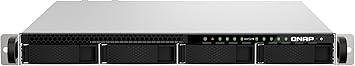 QNAP TS-h987XU-RP-E2334-16G-US 9 Bay 1U Rackmount Hybrid NAS with Intel® Xeon® Processor, Dual 10GbE, ZFS Storage for Virtualization and Data-Intensive Enterprise Applications