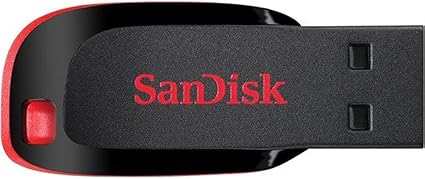 SanDisk Cruzer Blade USB 32GB Flash Drive (SDCZ50-032G-A11)