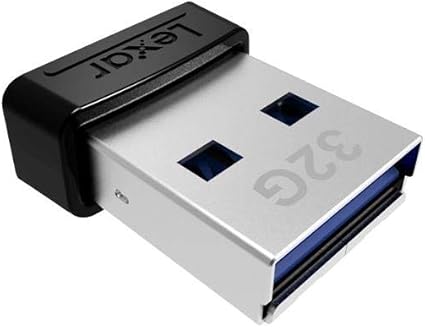 Lexar JumpDrive S47 32GB USB 3.1 Flash Drive (LJDS47-32GABBKNA), Black