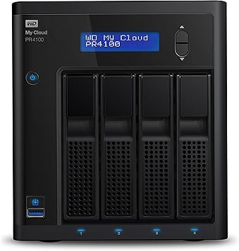 Western Digital Diskless My Cloud Pro Series PR4100 Network Attached Storage - NAS - Western DigitalBNFA0000NBK-NESN