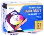 Western Digital 120 GB EIDE Hard Drive with 8MB Cache